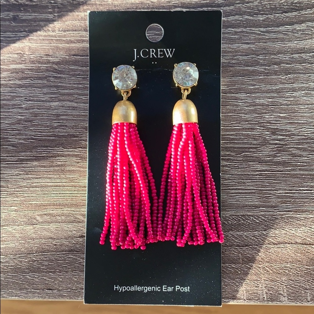 J Crew Tassel Earrings